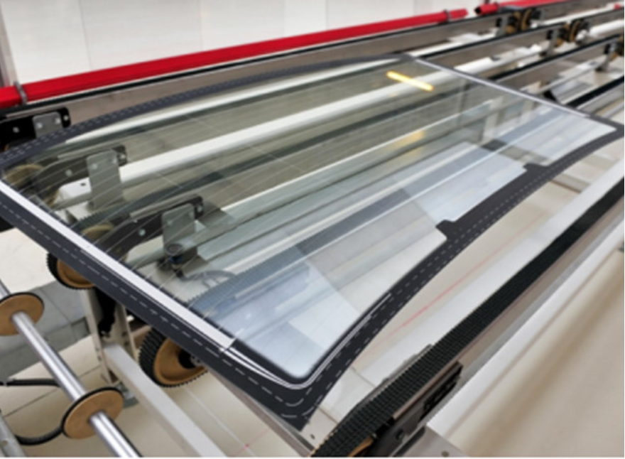 Xích gắn cao su rubber top chain, xích Tsubaki