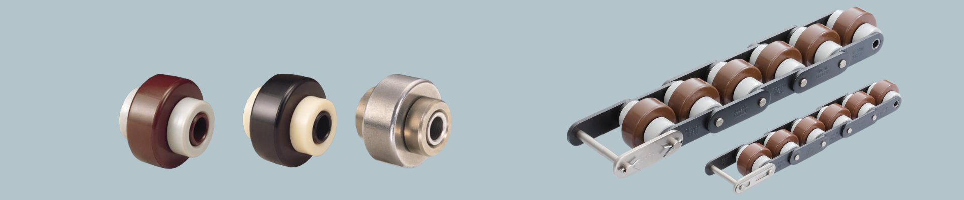 Xích gắn con lăn tsubaki, free low chain