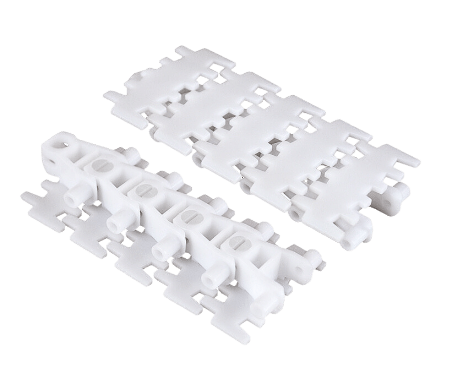 xích tải nhựa linh hoạt, xích tải movex,, xích tải habasit, Flexible Plastic Flat Top Chain 