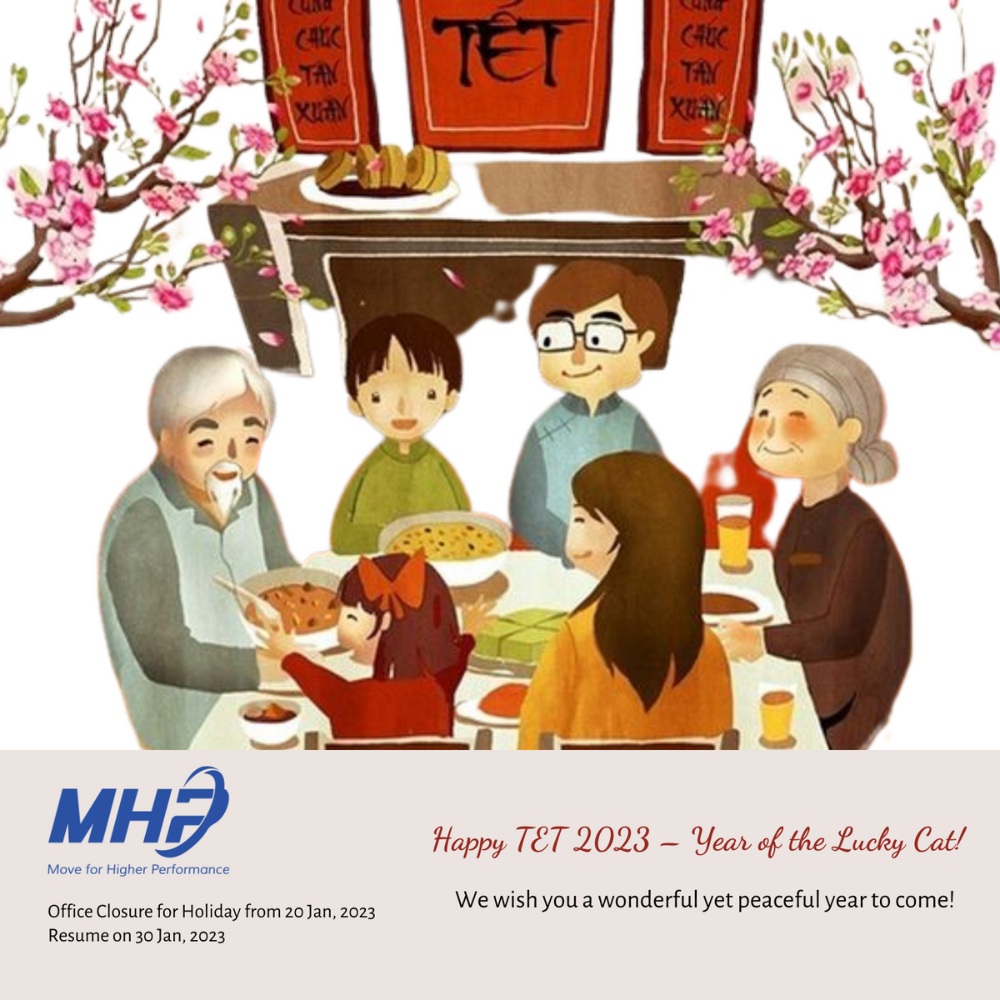 Thông báo lịch nghỉ tết nguyên đán 2023