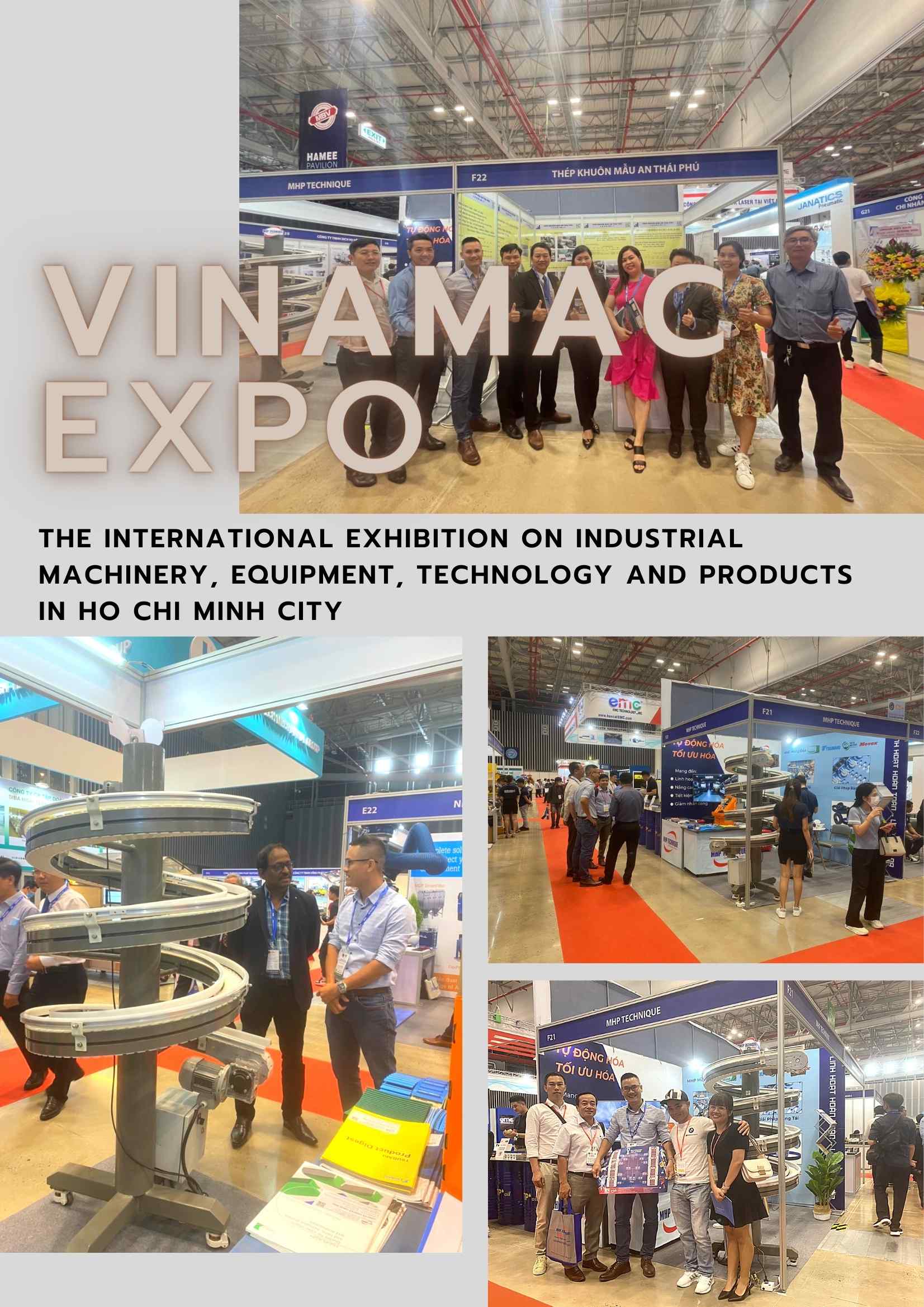 về MHP, triển lãm vinamax expo