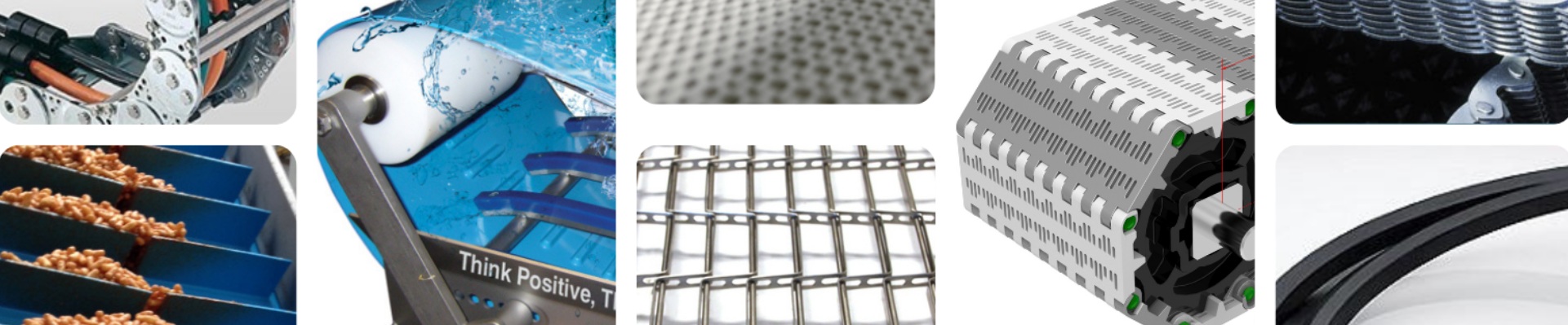 Băng tải nhựa và xích công nghiệp, tự động hóa