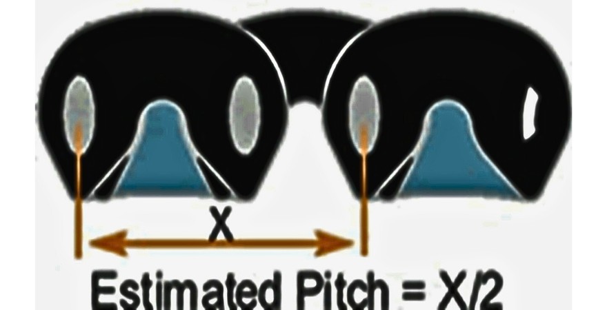 Xích không ồn silent chain ramsey, cách đo thông số xích